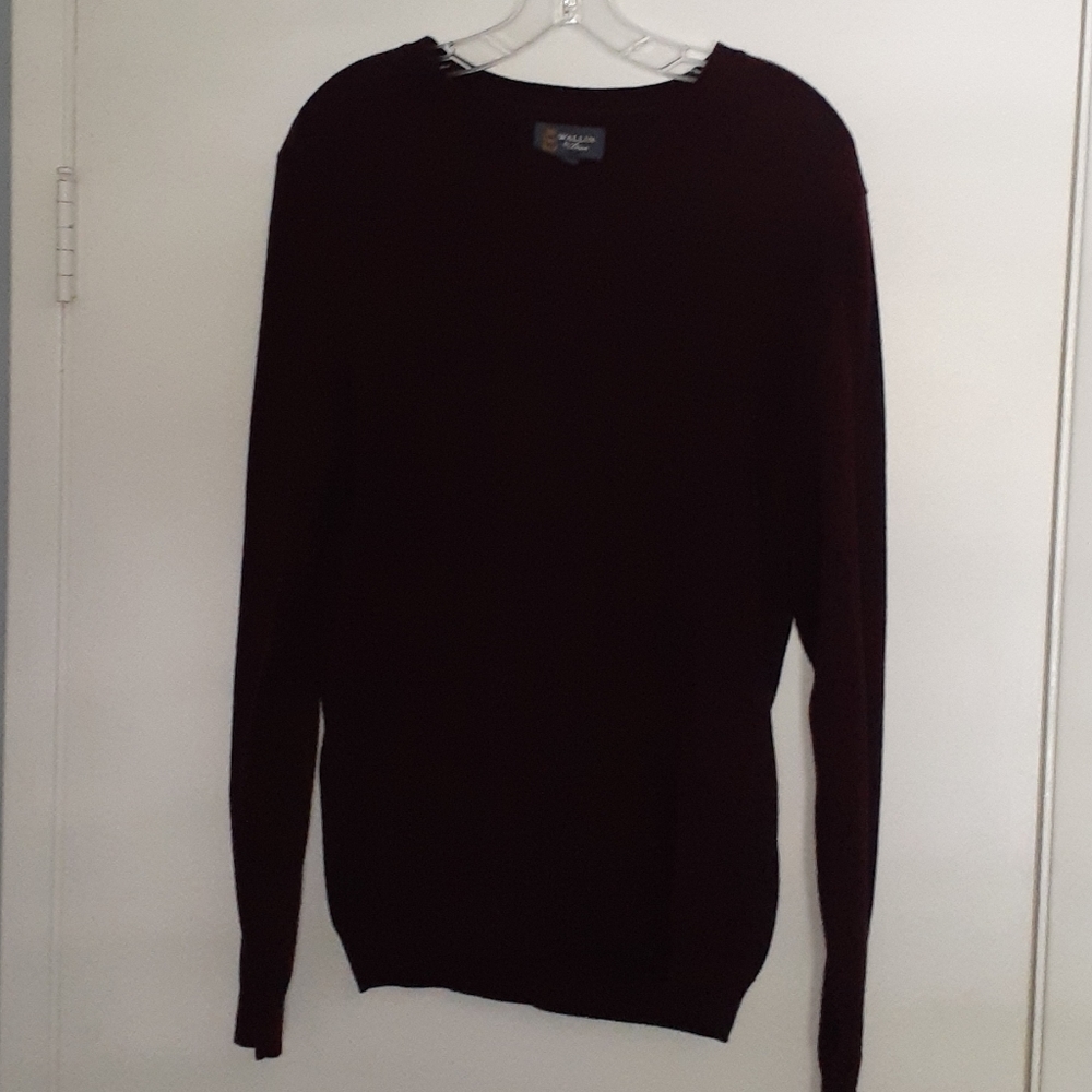 Burgundy sweater